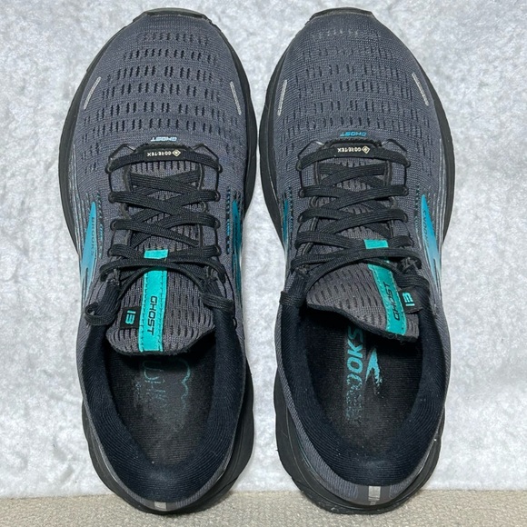 Brooks Womens Black Ghost 13 Gortex Running Athletic Sneakers Shoes SZ US 7.5 - Picture 5 of 13
